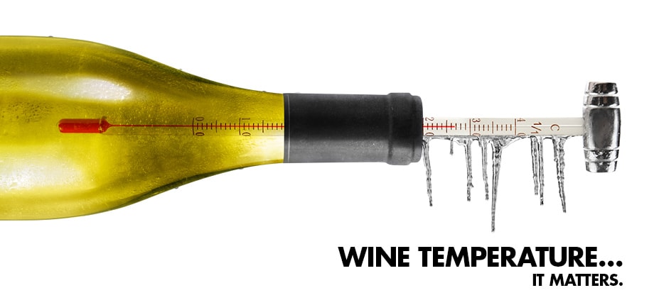 wine serving temperature